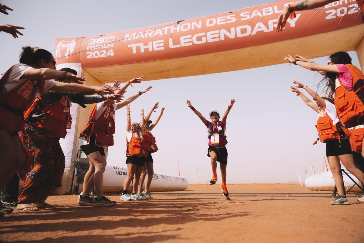 Bivouac camp at Marathon des Sables